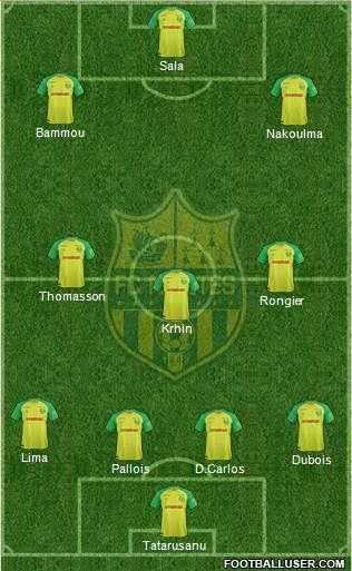 FC Nantes Formation 2017