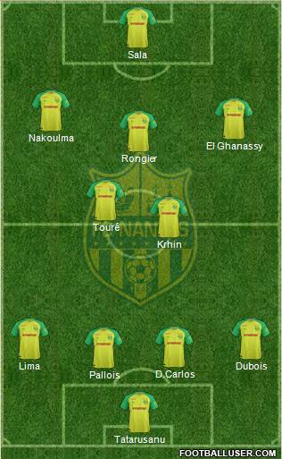 FC Nantes Formation 2017