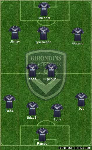 FC Girondins de Bordeaux Formation 2017