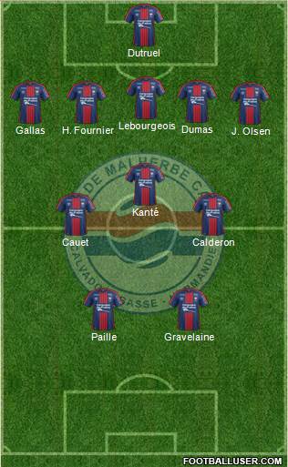 Stade Malherbe Caen Basse-Normandie Formation 2017