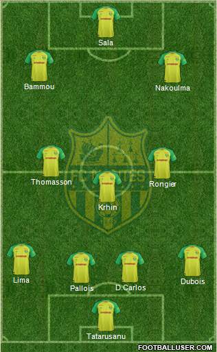 FC Nantes Formation 2017