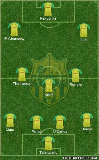 FC Nantes Formation 2017