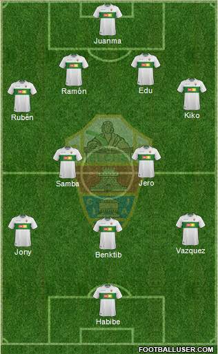 Elche C.F., S.A.D. Formation 2017