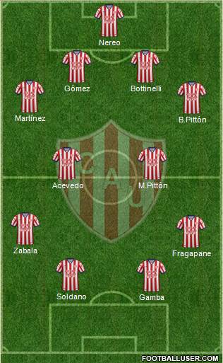 Unión de Santa Fe Formation 2017