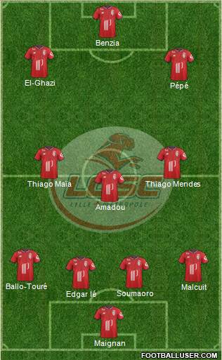 LOSC Lille Métropole Formation 2017