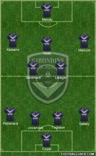 FC Girondins de Bordeaux Formation 2017