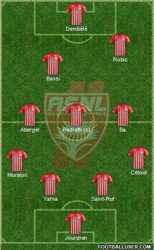 A.S. Nancy Lorraine Formation 2017