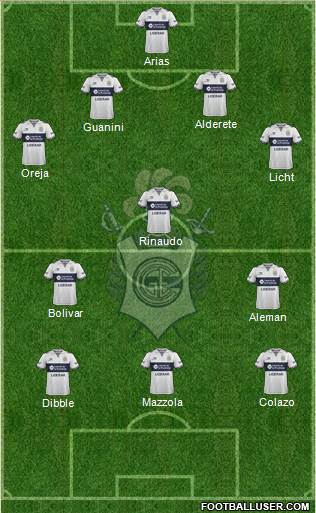 Gimnasia y Esgrima de La Plata Formation 2017