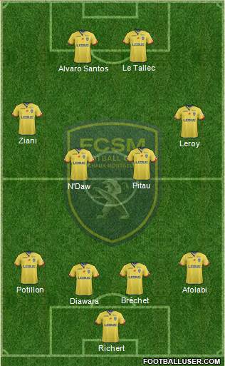 FC Sochaux-Montbéliard Formation 2017