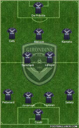 FC Girondins de Bordeaux Formation 2017