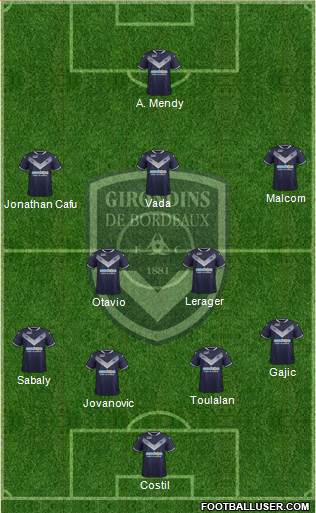 FC Girondins de Bordeaux Formation 2017