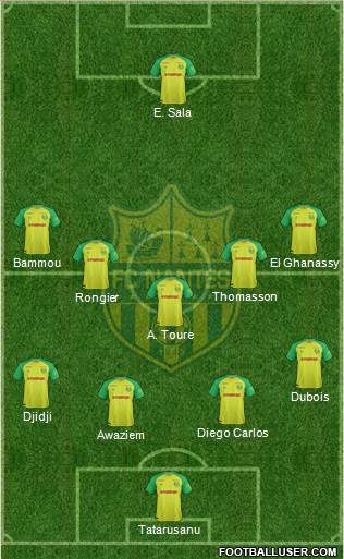 FC Nantes Formation 2017