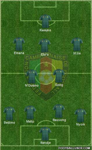 Cameroon Formation 2017