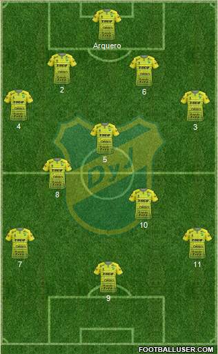 Defensa y Justicia Formation 2017