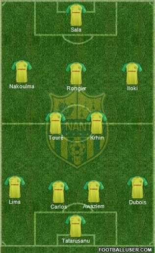 FC Nantes Formation 2017