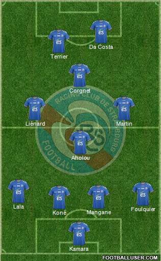 Racing Club de Strasbourg-Football Formation 2017