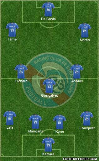 Racing Club de Strasbourg-Football Formation 2017