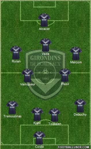 FC Girondins de Bordeaux Formation 2017