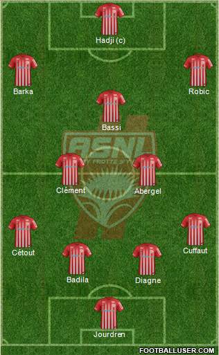 A.S. Nancy Lorraine Formation 2017