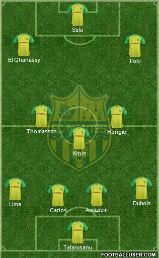 FC Nantes Formation 2017