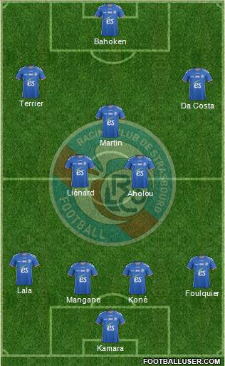 Racing Club de Strasbourg-Football Formation 2017