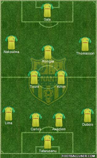 FC Nantes Formation 2017