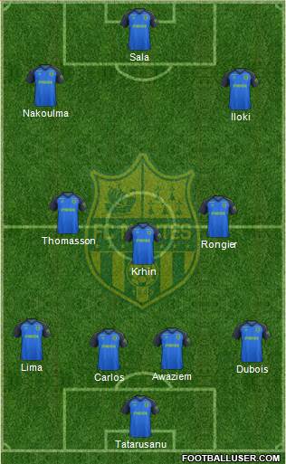 FC Nantes Formation 2017