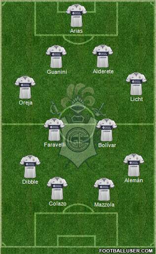 Gimnasia y Esgrima de La Plata Formation 2017