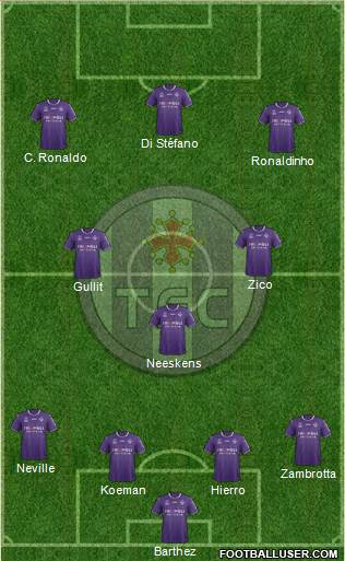 Toulouse Football Club Formation 2017