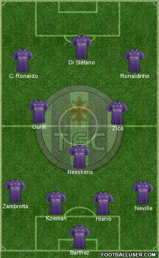 Toulouse Football Club Formation 2017