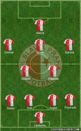 Slavia Prague Formation 2017