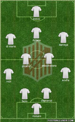 9 de Julio Formation 2017