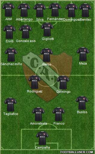 Independiente Formation 2017