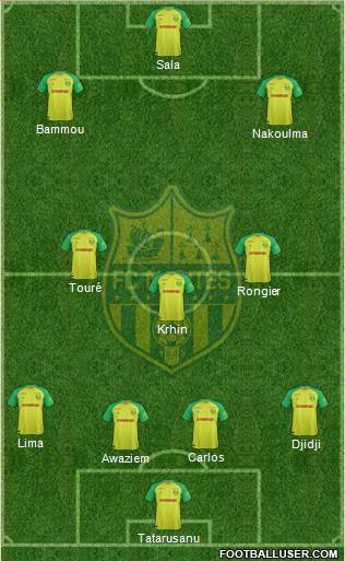 FC Nantes Formation 2017