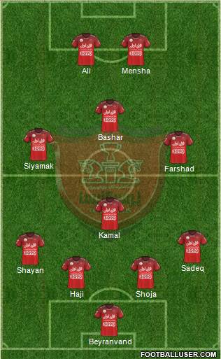 Persepolis Tehran Formation 2017