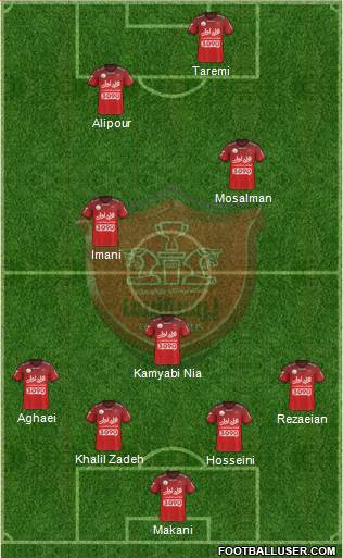 Persepolis Tehran Formation 2017