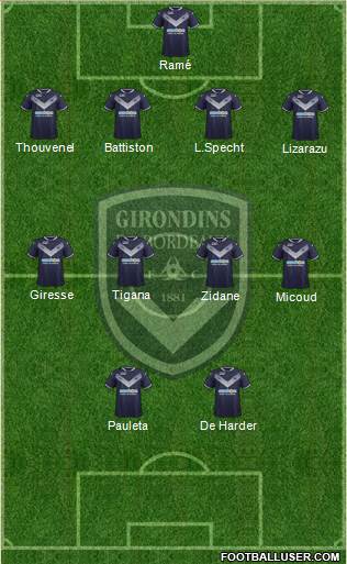 FC Girondins de Bordeaux Formation 2017