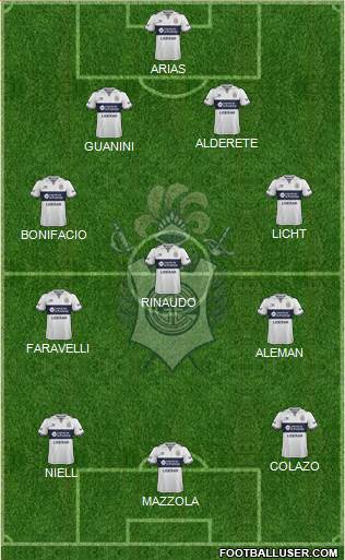 Gimnasia y Esgrima de La Plata Formation 2017