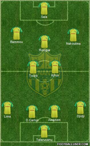 FC Nantes Formation 2017