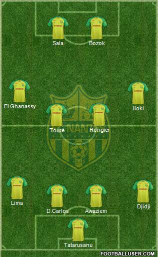 FC Nantes Formation 2017