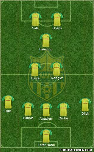 FC Nantes Formation 2017