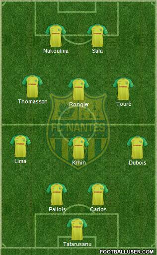 FC Nantes Formation 2017