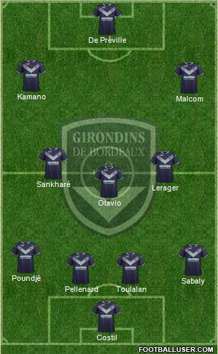 FC Girondins de Bordeaux Formation 2017