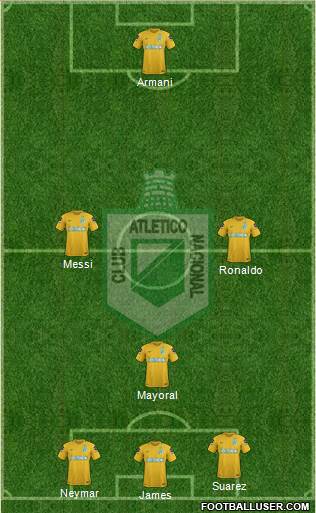 CDC Atlético Nacional Formation 2017