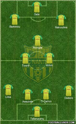 FC Nantes Formation 2017