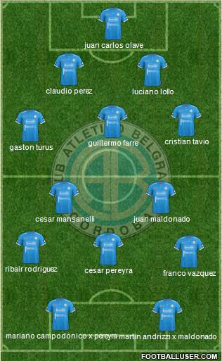 Belgrano de Córdoba Formation 2017