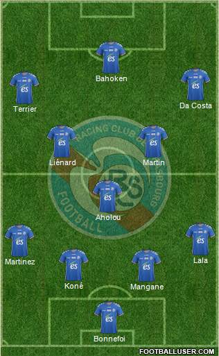 Racing Club de Strasbourg-Football Formation 2017