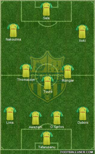 FC Nantes Formation 2017