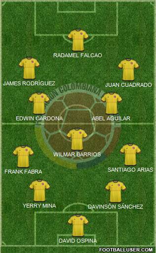 Colombia Formation 2017