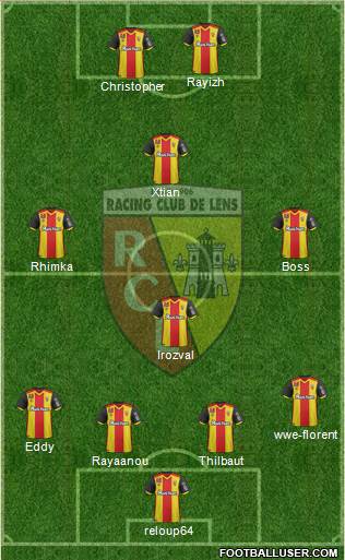 Racing Club de Lens Formation 2017